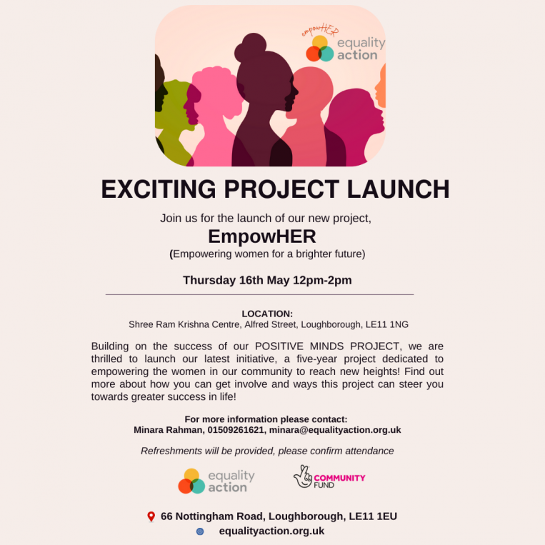 Launch of our new funded project EmpowHER